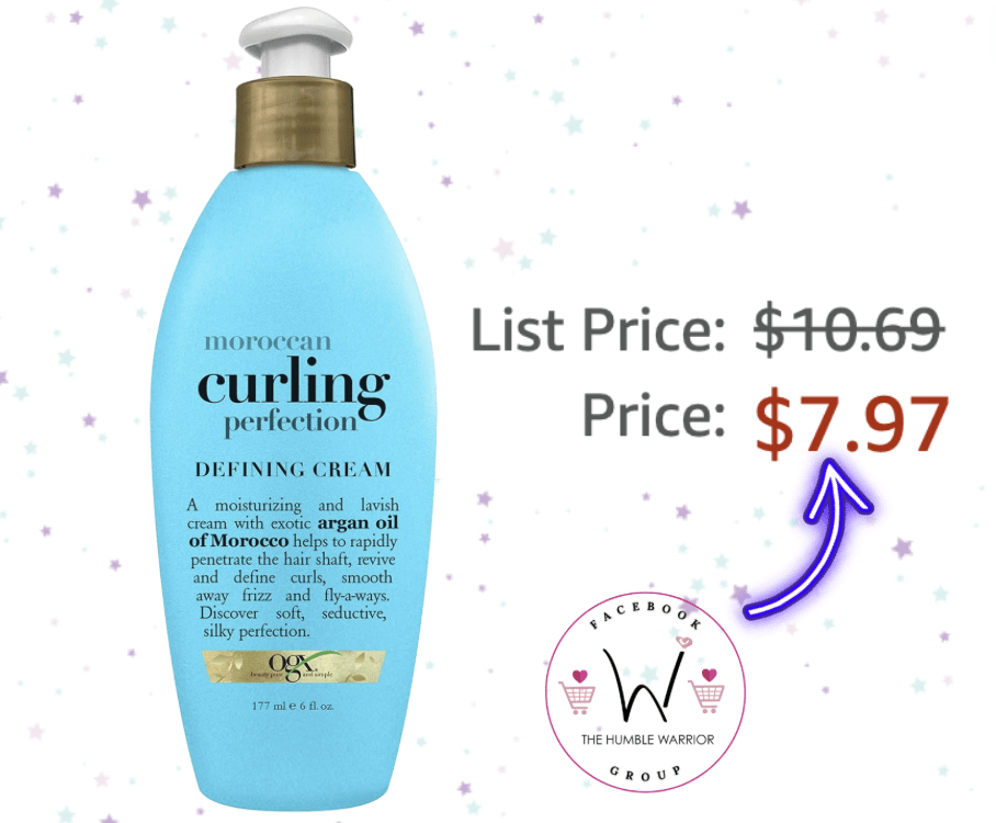 OGX Argan Oil of Morocco Curl Defining Cream!